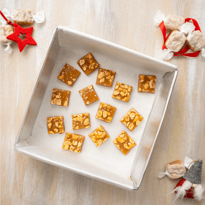 Caramels with salted peanuts Recipe The Cooking World